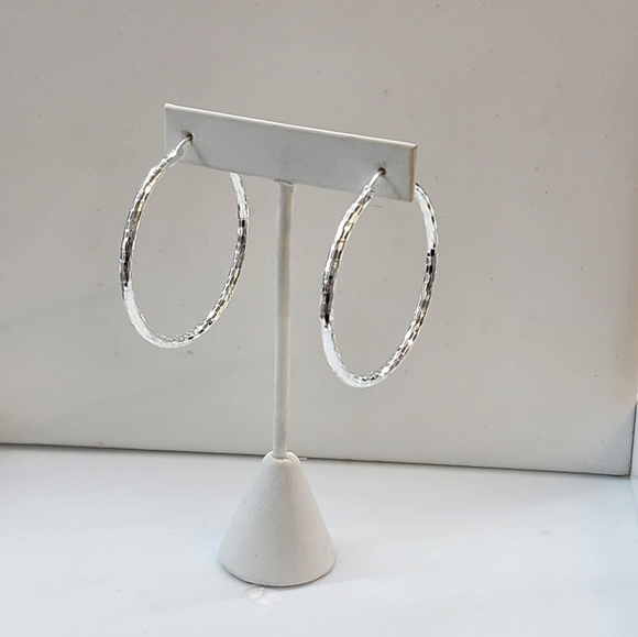 Brand New Sterling Silver 925 design EARRINGS / HOOPS